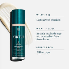 VIRTUE pump detail highlighting dispenser for easy, controlled application