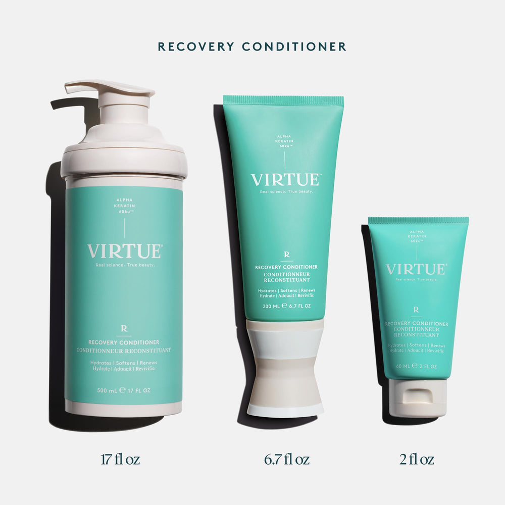 VIRTUE 2 fl oz bottle in hand showing travel-sized convenience and portability