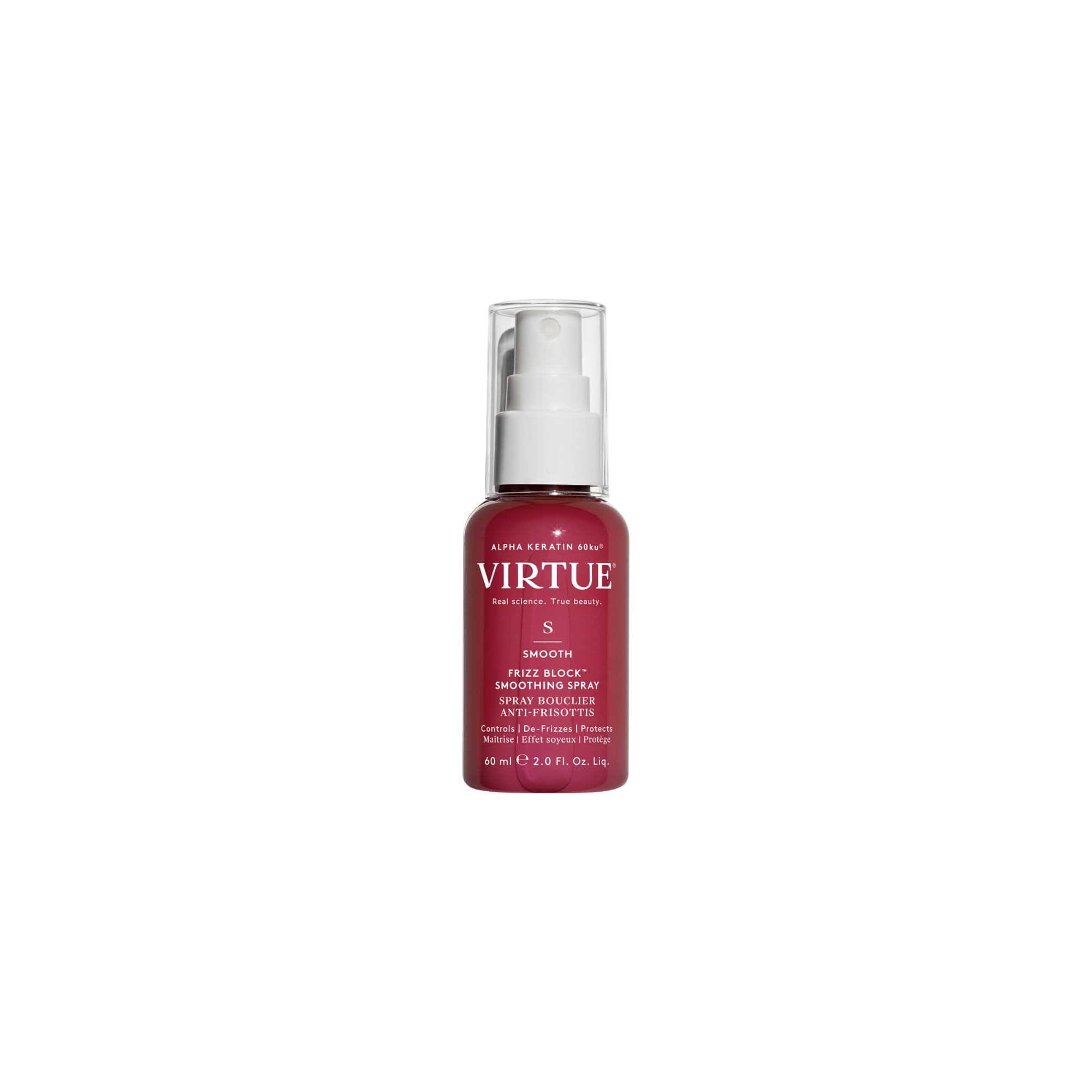 VIRTUE front packaging showing bottle and branding for quick product ID and benefit