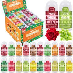 VISRIE front packaging showing 120-count bulk set and easy storage