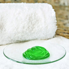 Vitabath lather on hand demonstrating rich foam and gentle cleanse