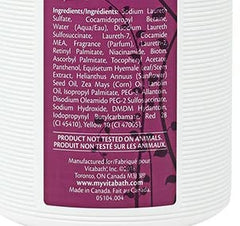 Vitabath close pump dispensing gel for easy controlled use benefit
