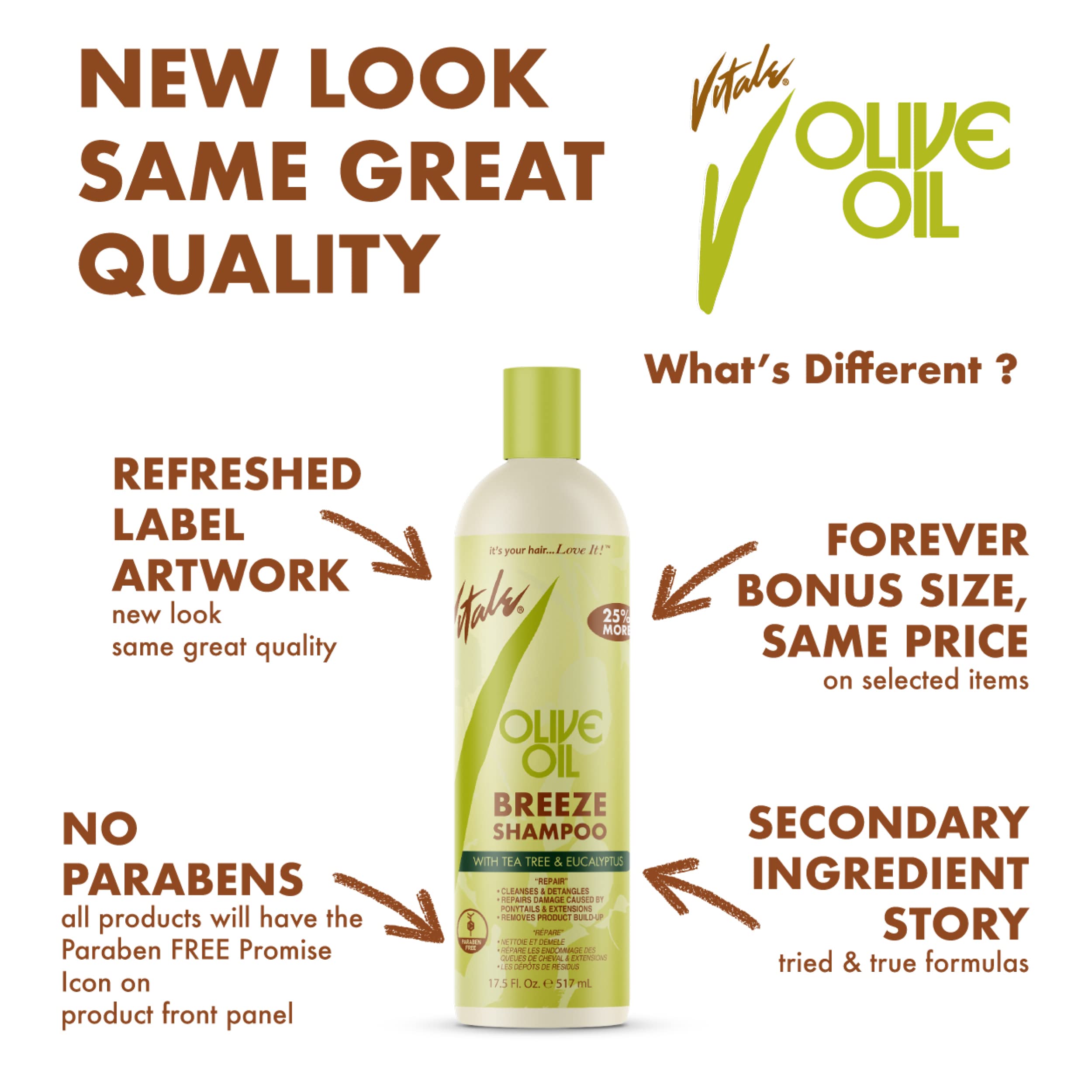 Vitale being applied to damp hair demonstrating deep conditioning and detangling benefit