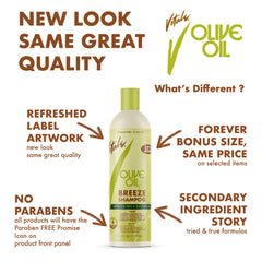Vitale being applied to damp hair demonstrating deep conditioning and detangling benefit