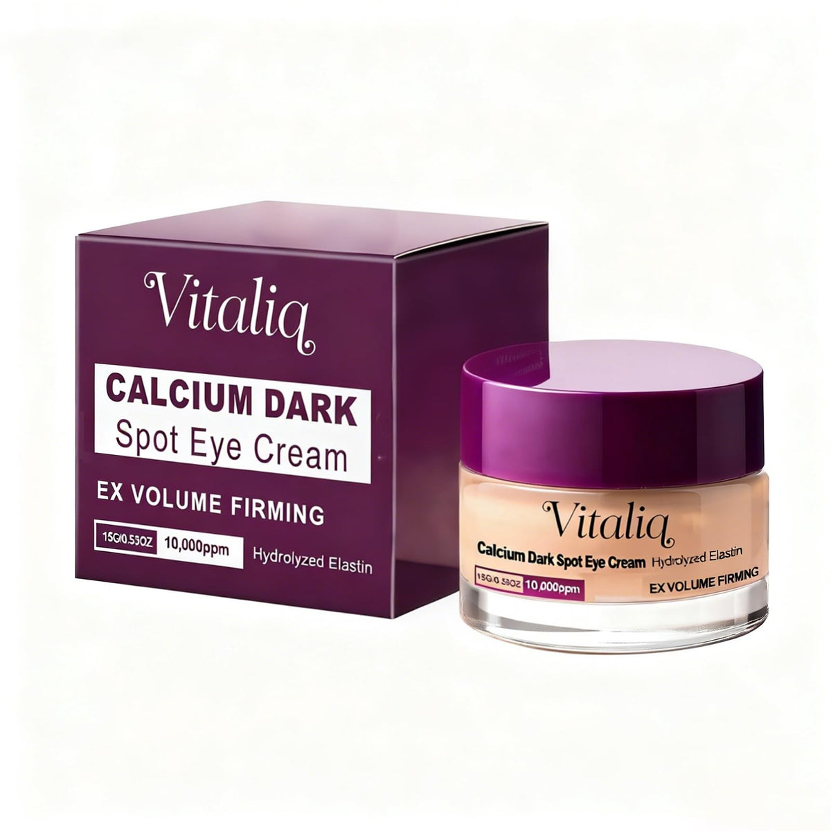 Vitaliq front jar view showing compact packaging and daily use benefit