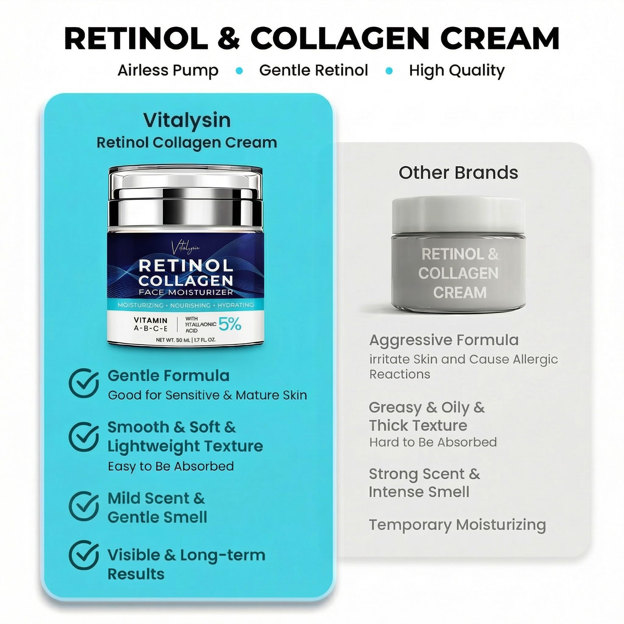 Vitalysin product on hand demonstrating spreadability and quick absorption benefit