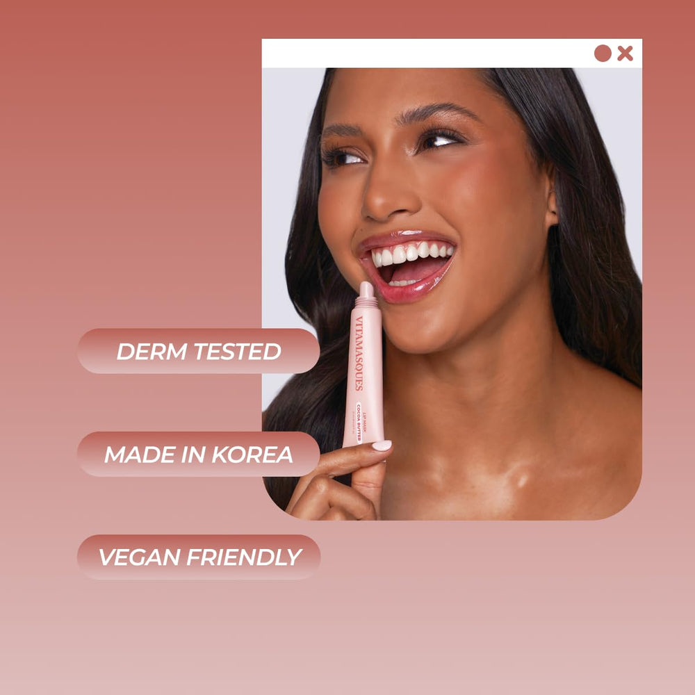 Vitamasques open tube with product dispenser, highlights hygienic application