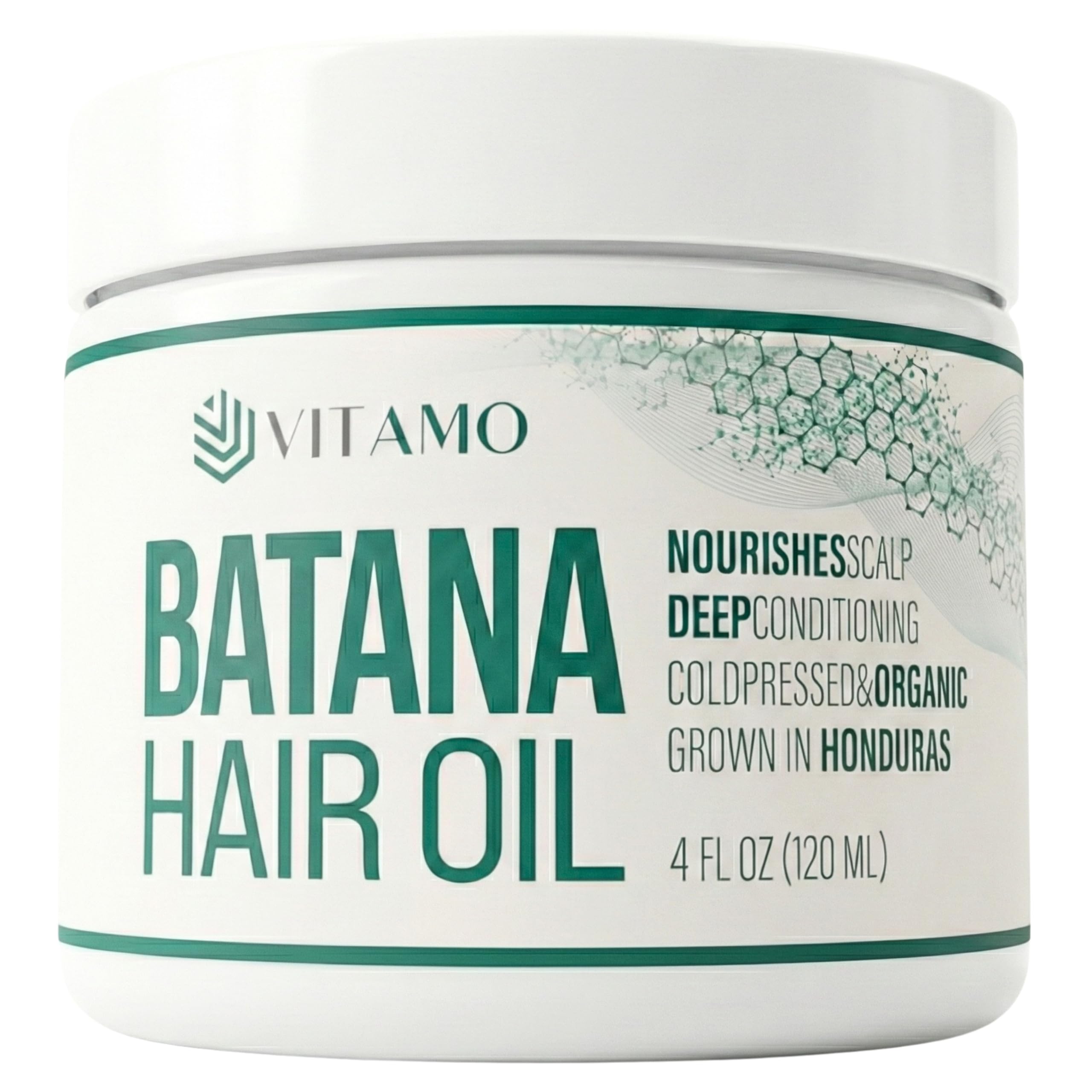 Vitamo Batana front packaging showing pure cold‑pressed oil benefits