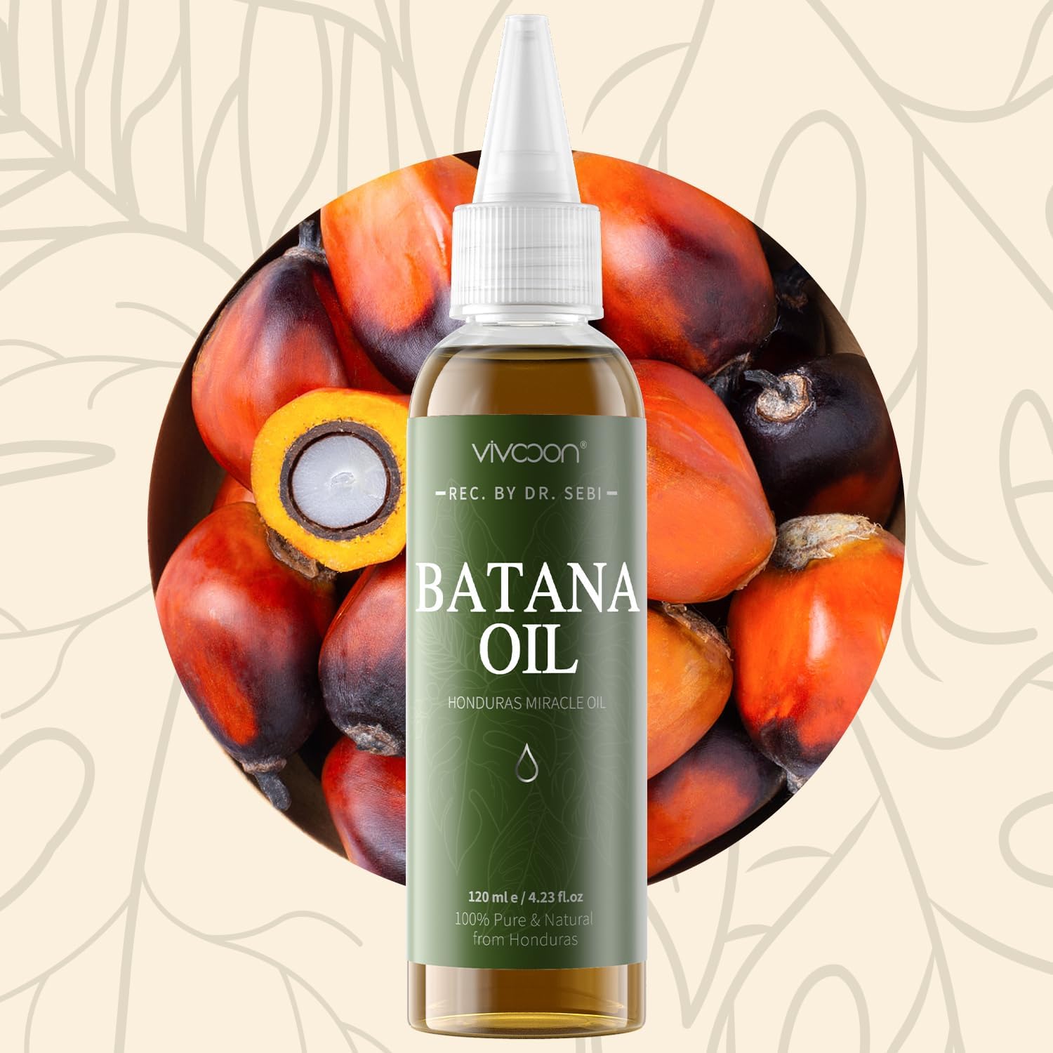Vivccon oil being massaged into scalp to promote scalp nourishment