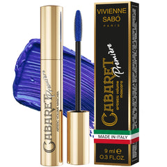 Vivienne Sabó front packaging shows bold blue tube, premium look and instant visual appeal