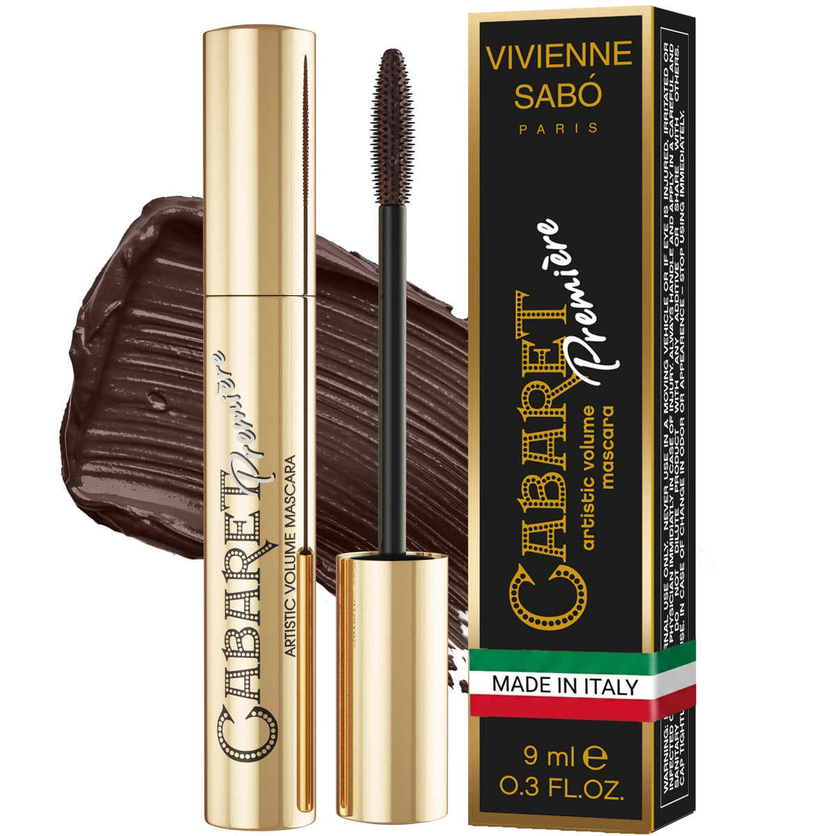 Vivienne Sabó front packaging showing product and shade benefits