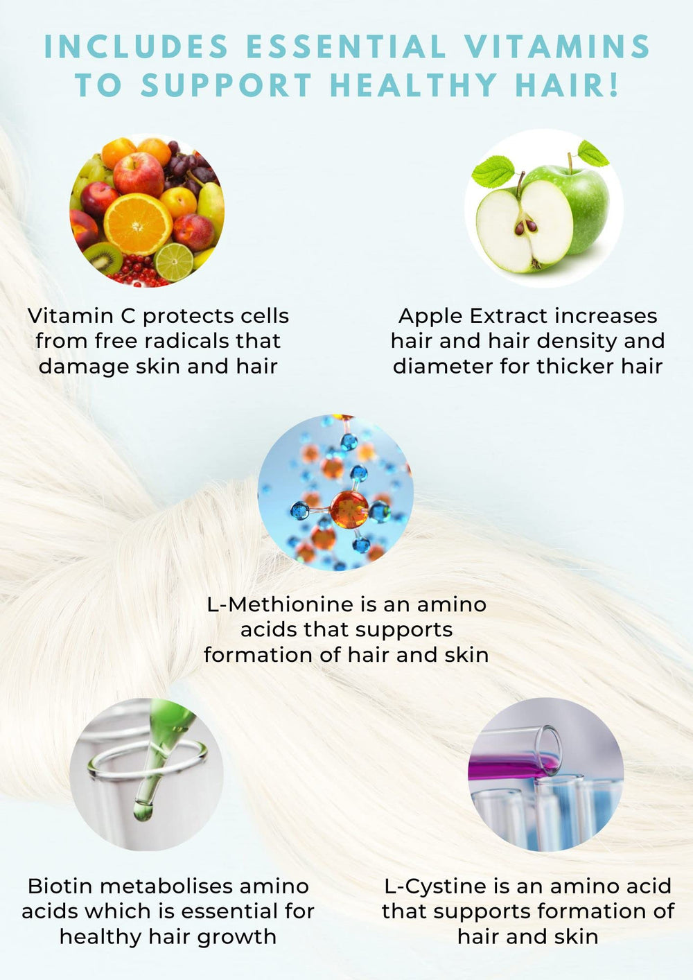 Viviscal lifestyle wash day mirror scene illustrating improved styling ease benefit