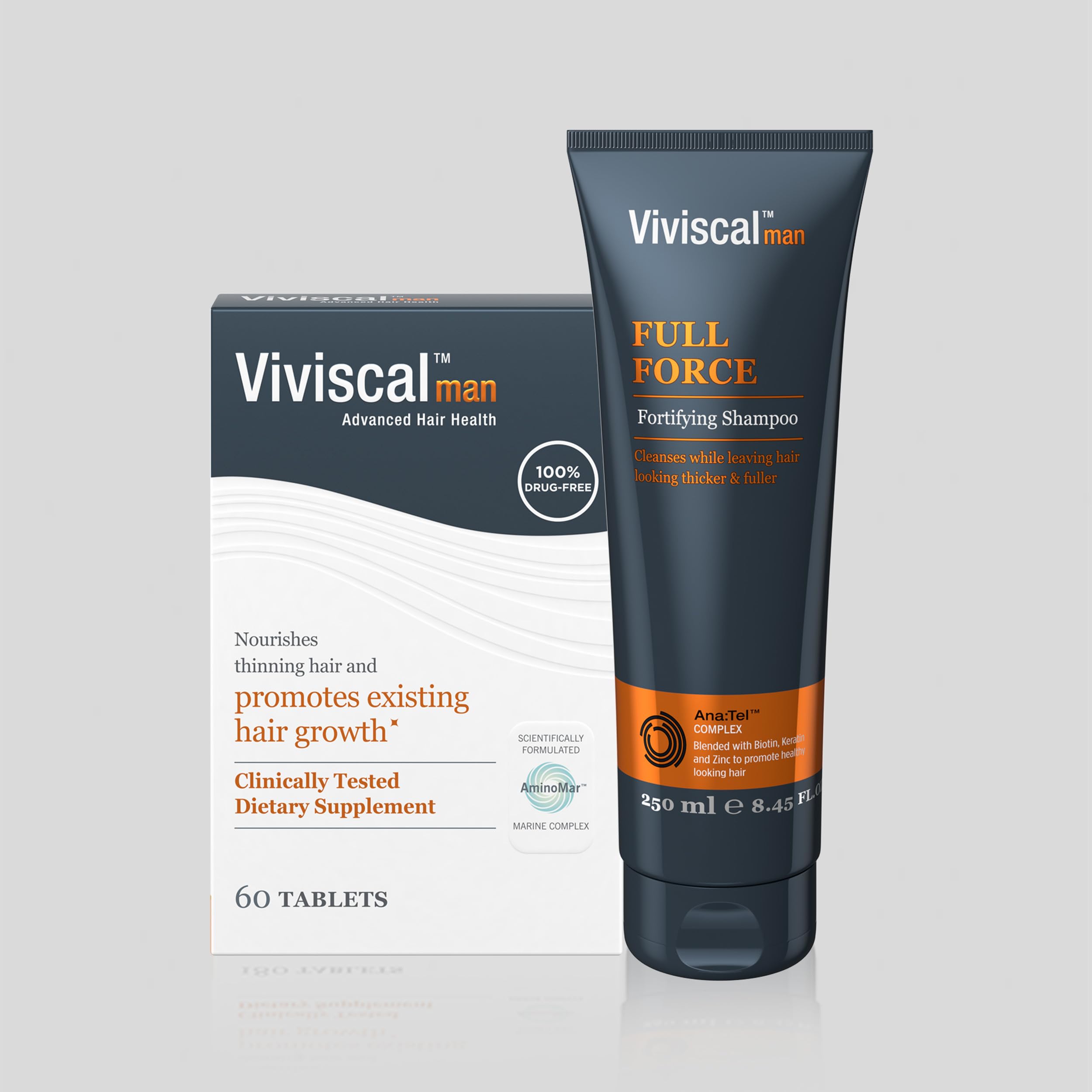 Viviscal in bathroom setting with razor, integrating into morning grooming routine