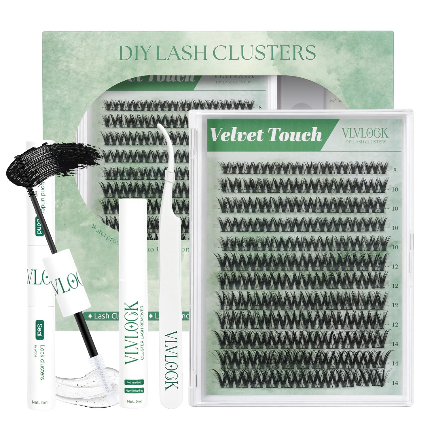 VLVLOCK front packaging showing kit contents and easy-at-home benefit