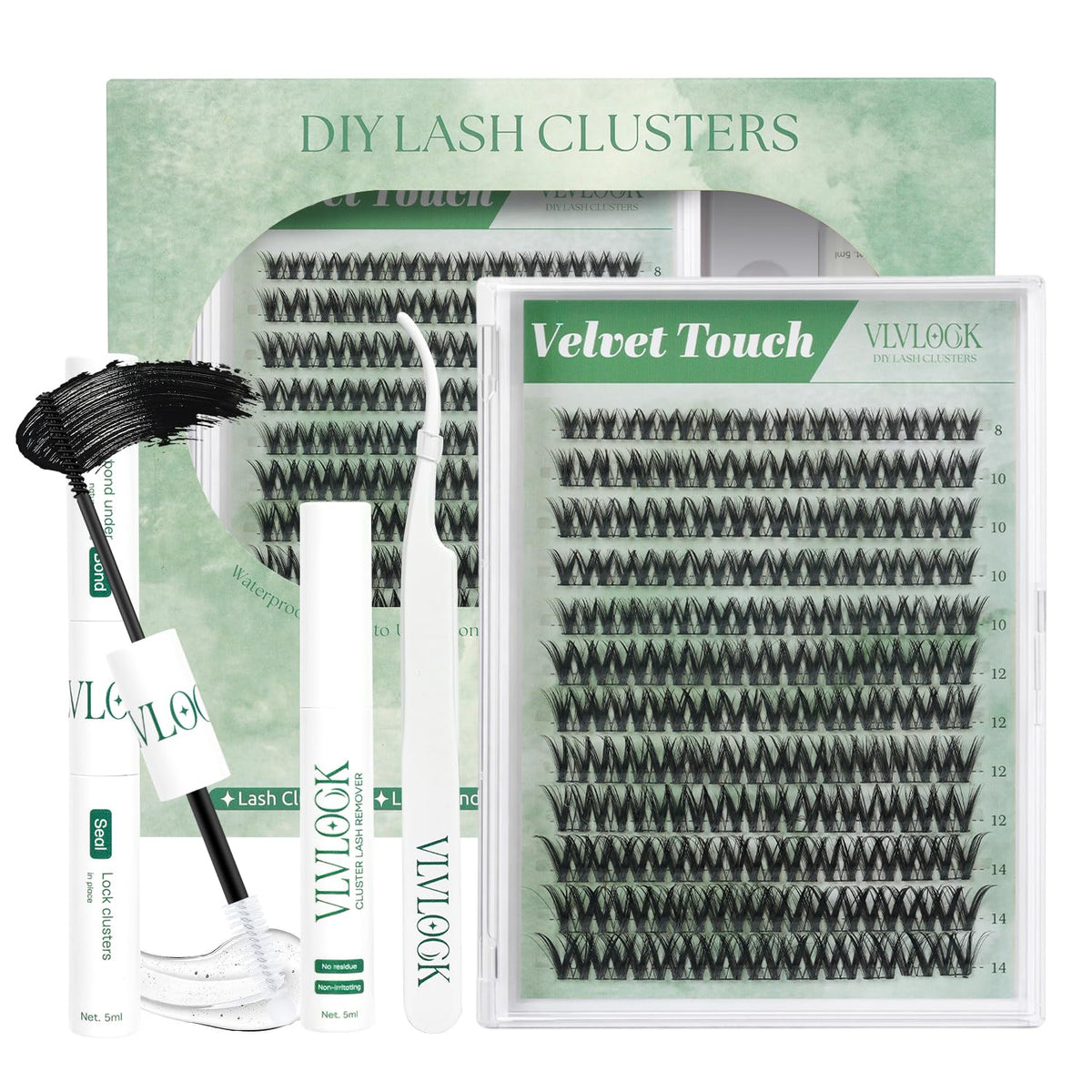 VLVLOCK front packaging showing kit contents and easy-at-home benefit