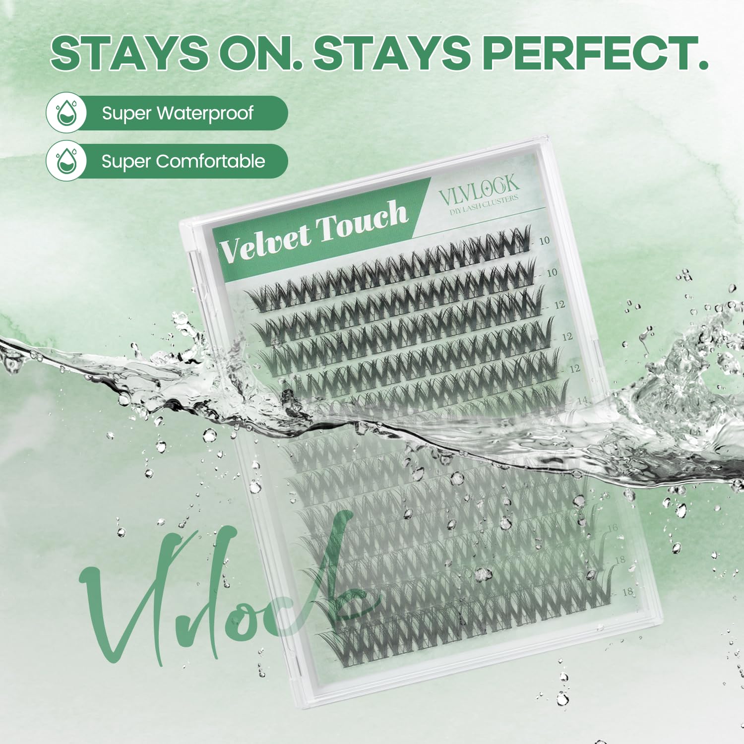 VLVLOCK 10–18mm length layout illustrating customization and graduated outer lift