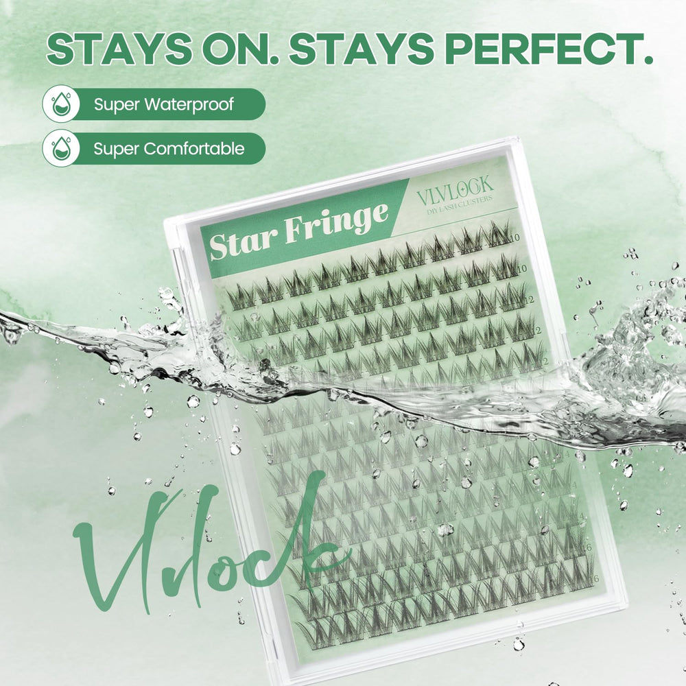 VLVLOCK packaging and label detail emphasizing product info and safe storage benefit