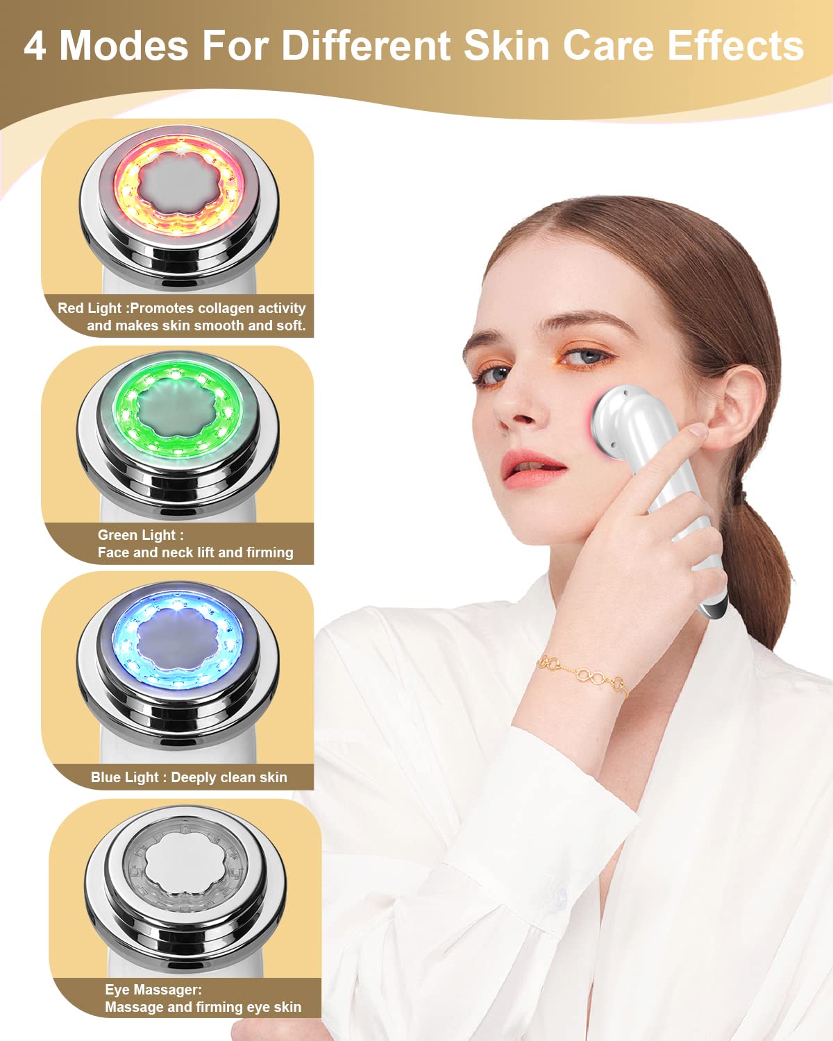 VOFEL massager large screen display showing mode and intensity for simple customization