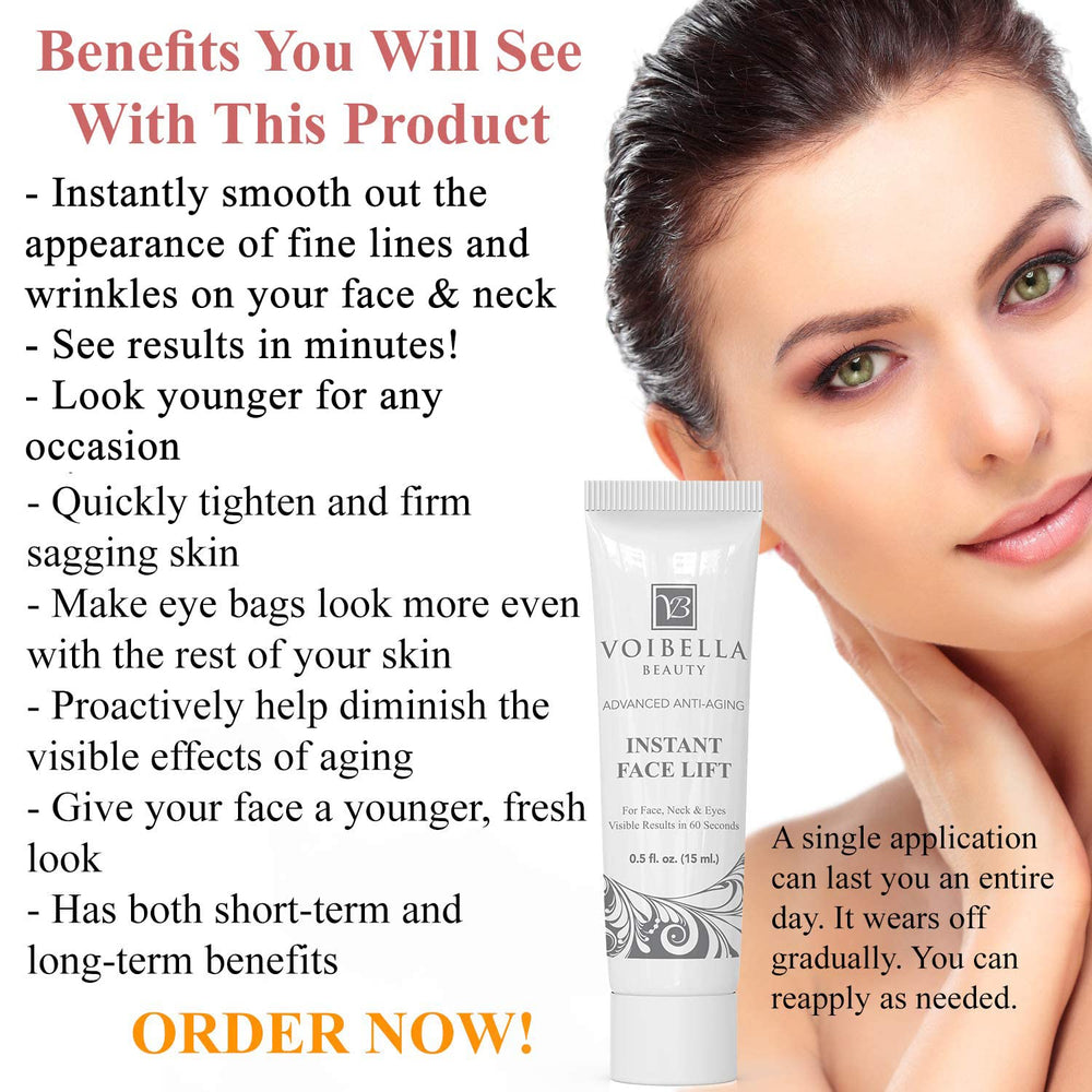 VOIBELLA BEAUTY cream texture close-up demonstrating smooth blendability and finish