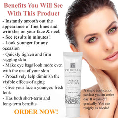 VOIBELLA BEAUTY cream texture close-up demonstrating smooth blendability and finish