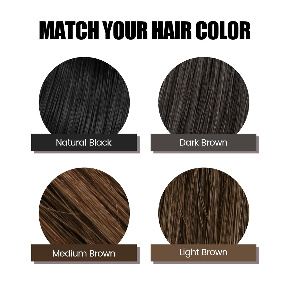 VOLLUCK finished styled crown showing visible volume and thicker appearance benefit