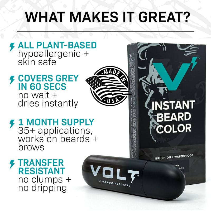 VOLT brush applicator close-up demonstrating precise application and control
