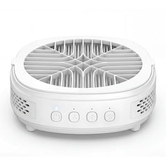 voltrish front view on table showing compact design and workspace benefit