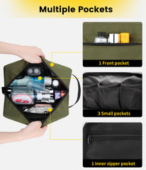 Vorspack interior mesh pockets close-up showing visibility and secure storage