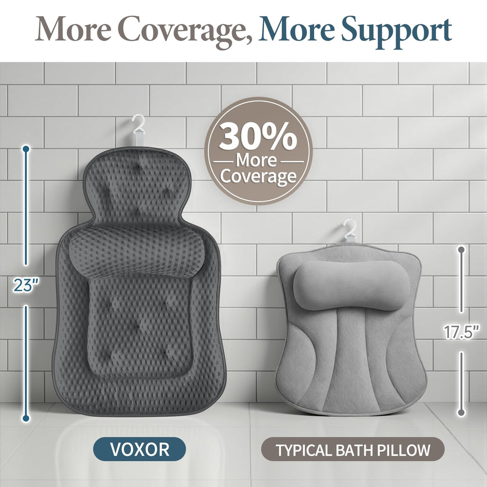 VOXOR hanging hook showing easy air-drying and neat bathroom storage