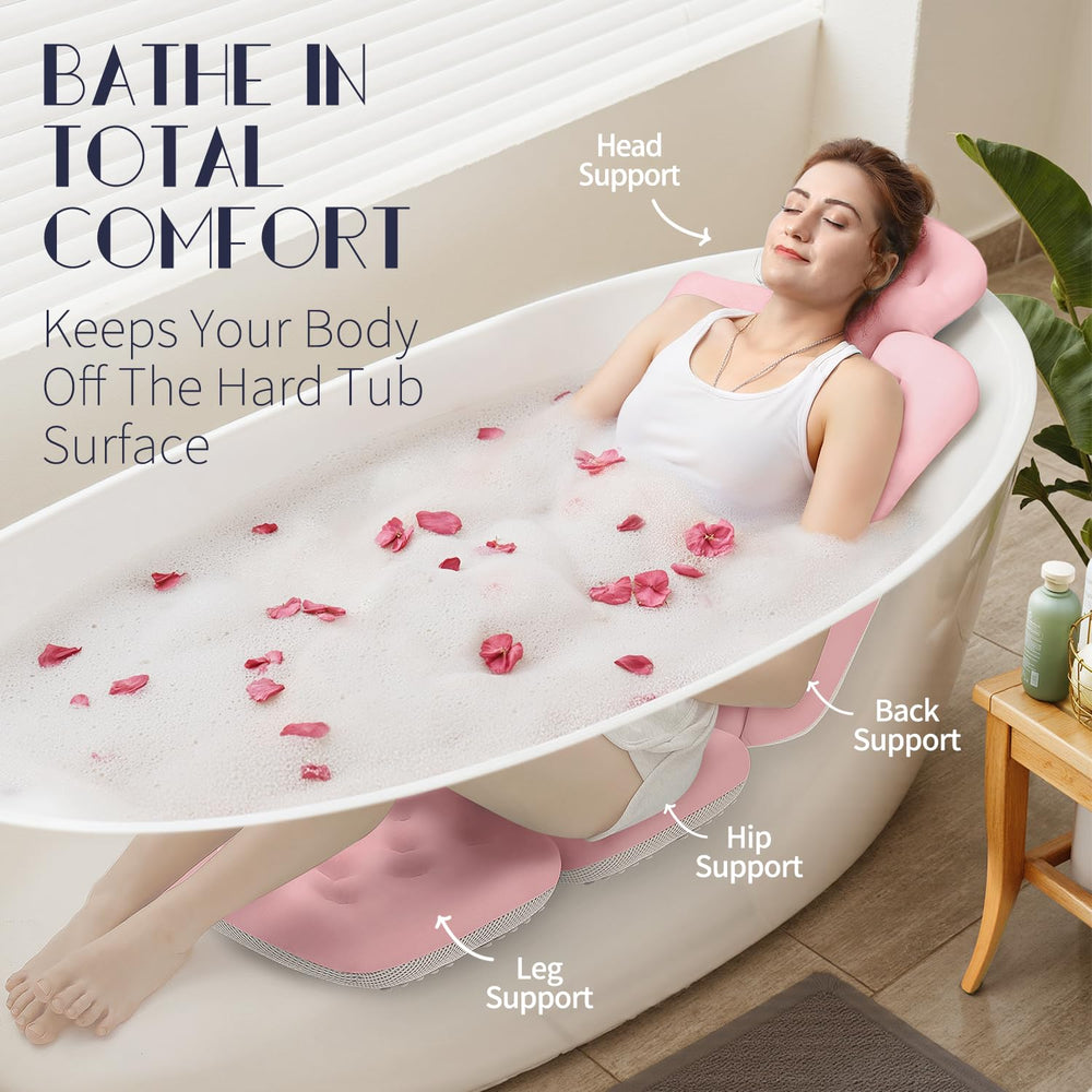 VOXOR underside showing 160 suction cups for secure non-slip tub attachment