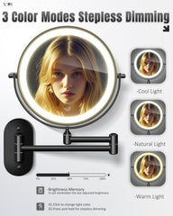 vpu 1X side full-face view demonstrating balanced makeup application