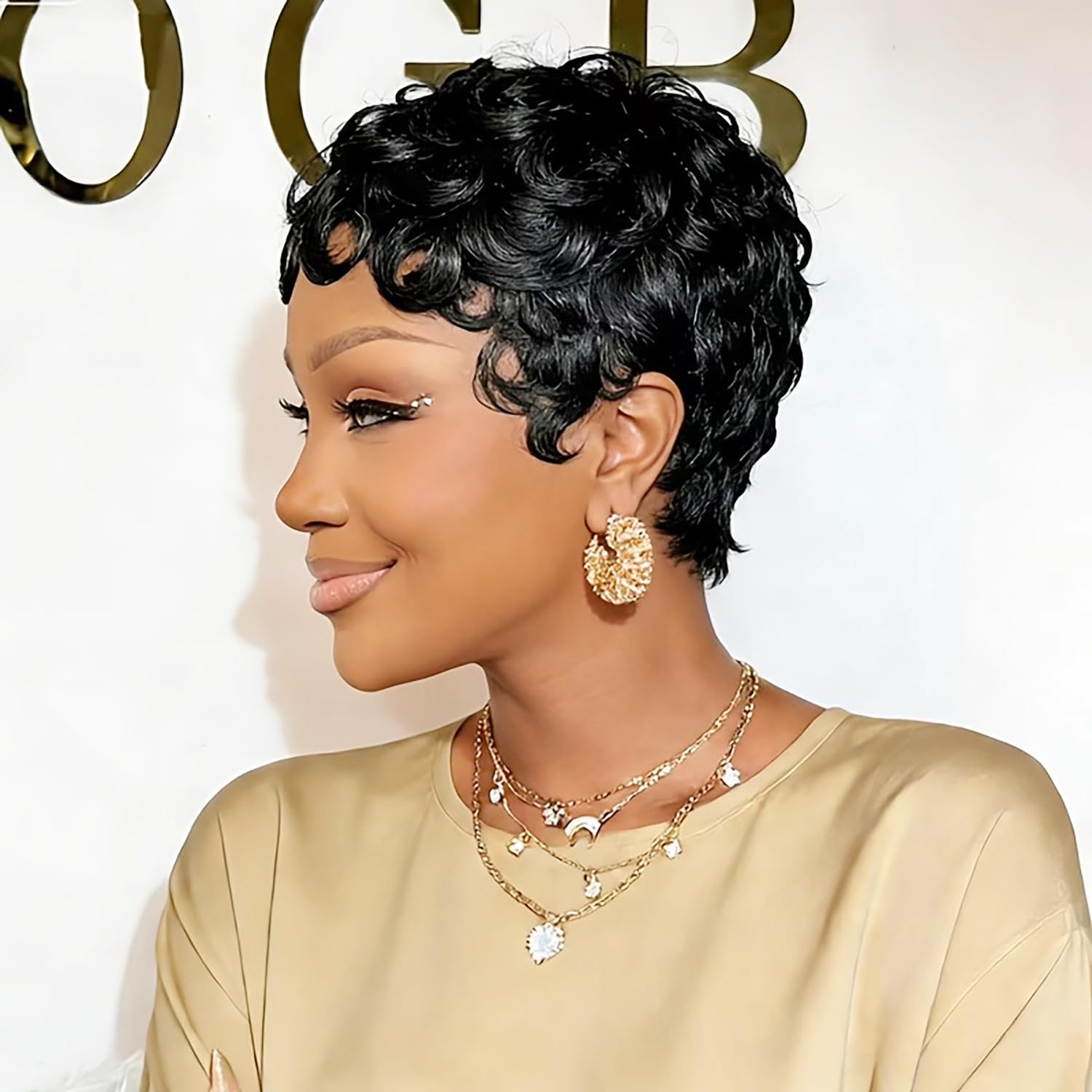 VRZ close-up of hair texture showing virgin human hair softness benefit