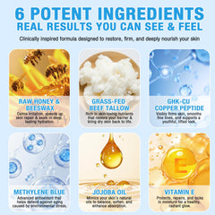 VSKZFSRY honey drizzle ingredient shot highlighting humectant benefits