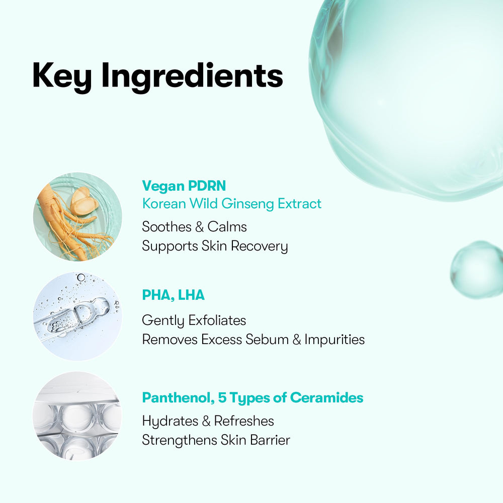 VT COSMETICS rich creamy foam texture that cleans gently