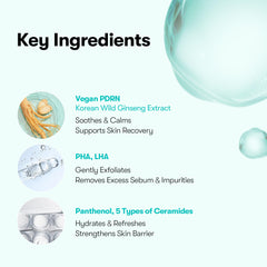 VT COSMETICS rich creamy foam texture that cleans gently