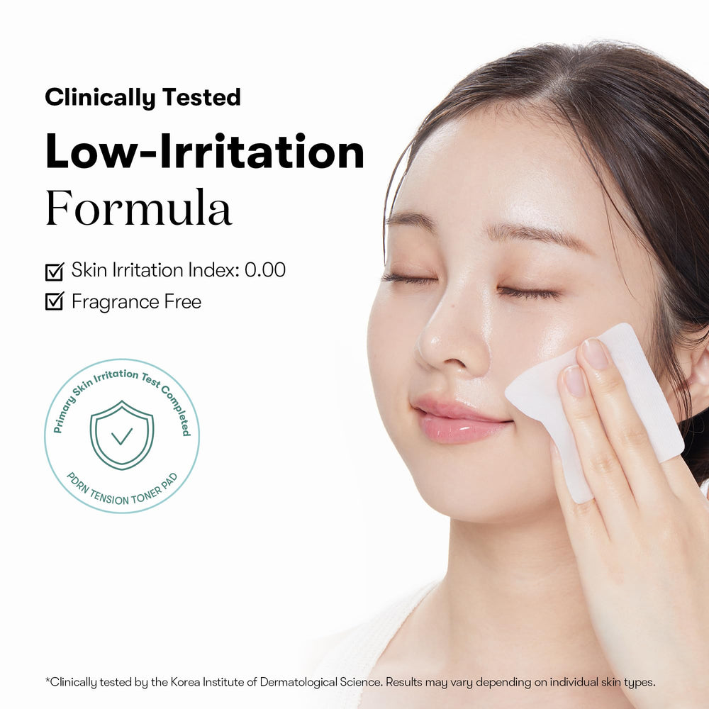 VT COSMETICS pad applied to cheek showing gentle lifting effect