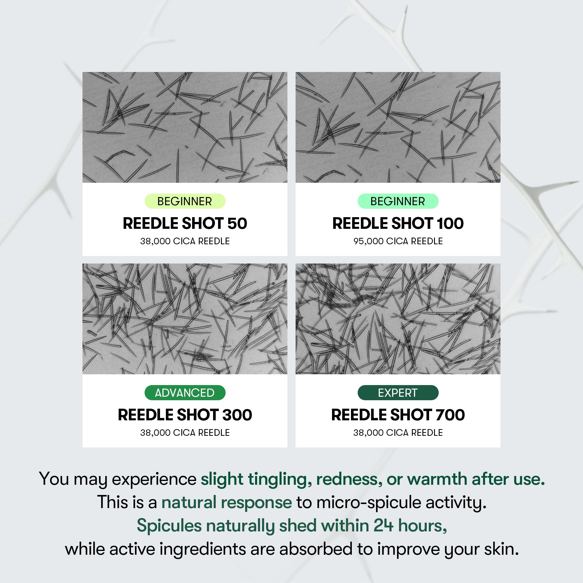 VT COSMETICS ingredients label showing CICA and actives for calming benefit