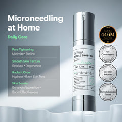 VT COSMETICS pump dispensing serum to demonstrate controlled dosing benefit