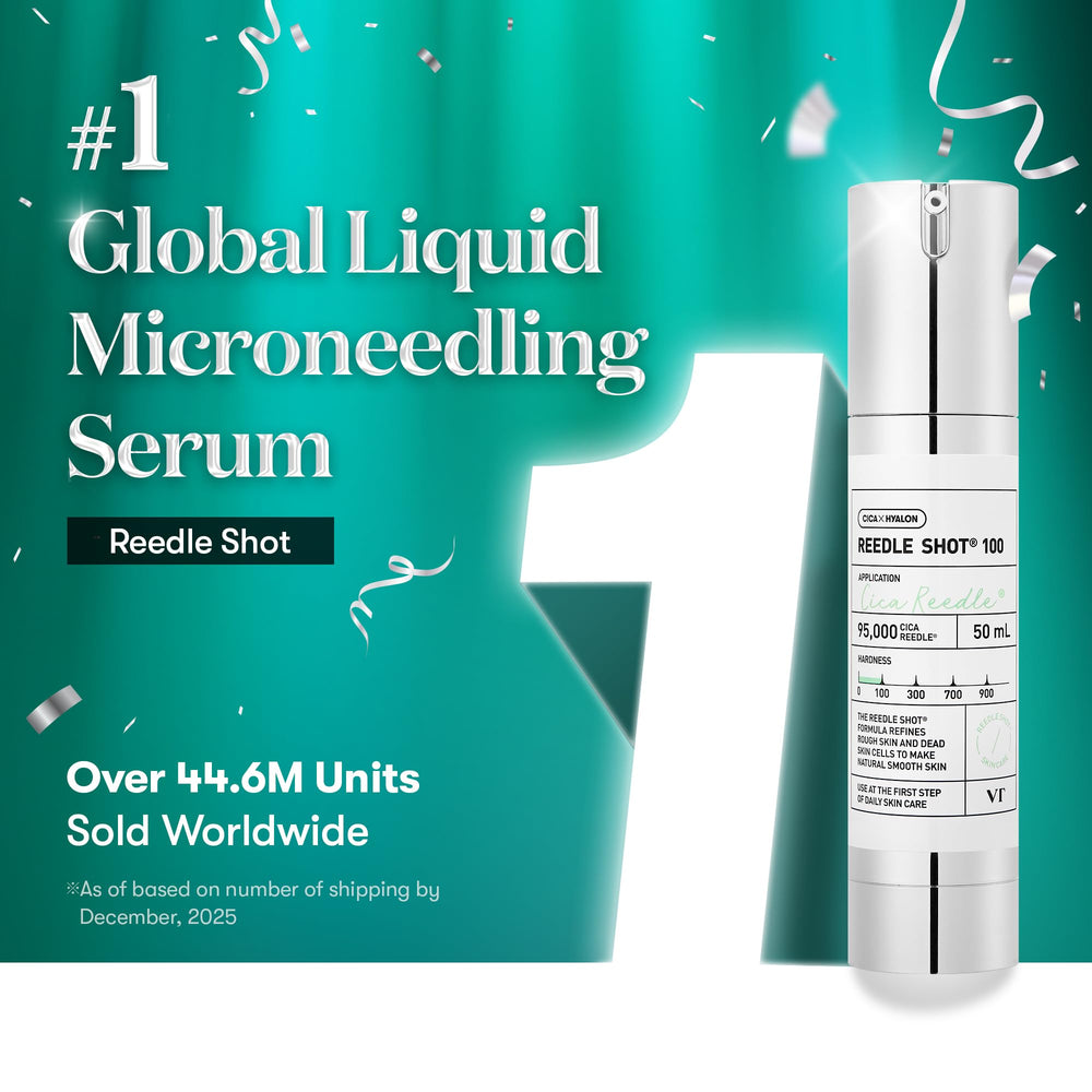 VT COSMETICS close-up of spicule texture highlighting gentle exfoliation benefit