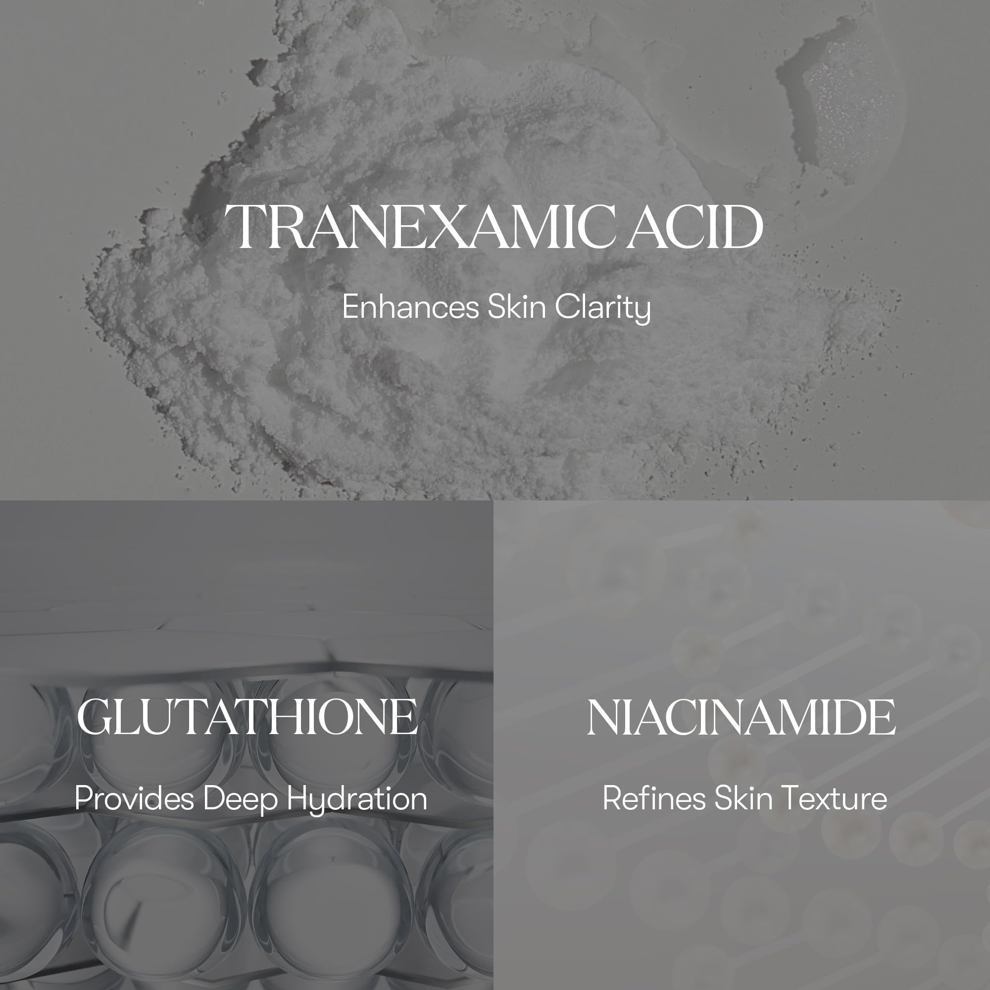 VT COSMETICS essence droplet highlighting active tranexamic acid benefits