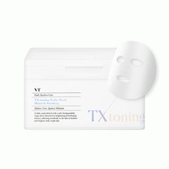 VT COSMETICS front packaging showing 30-sheet daily mask for easy monthly supply