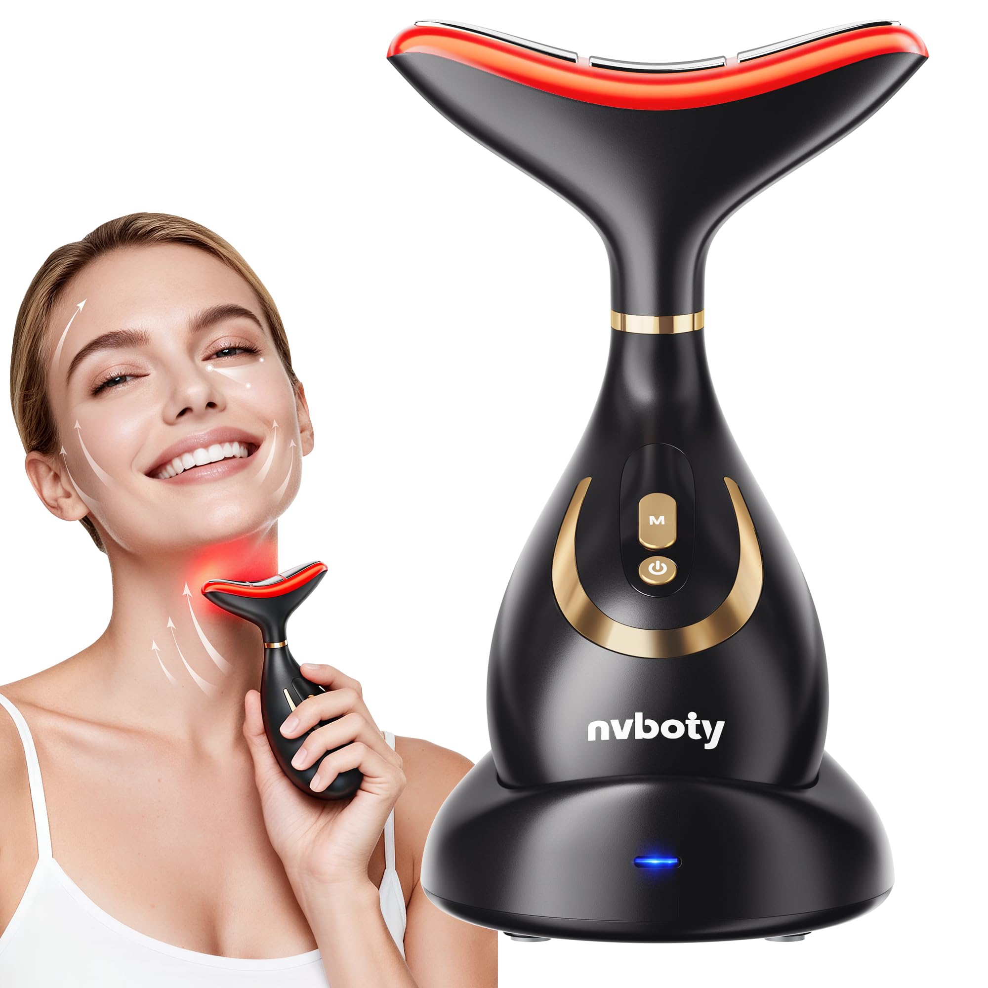 VTAZIY front view of massager showing ergonomic shape and ease of use