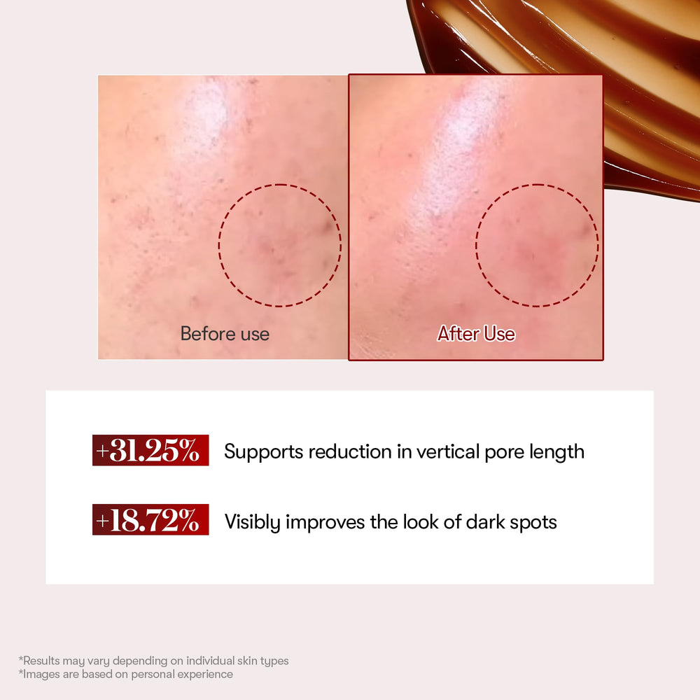 VT COSMETICS label close-up detailing key ingredients and benefits