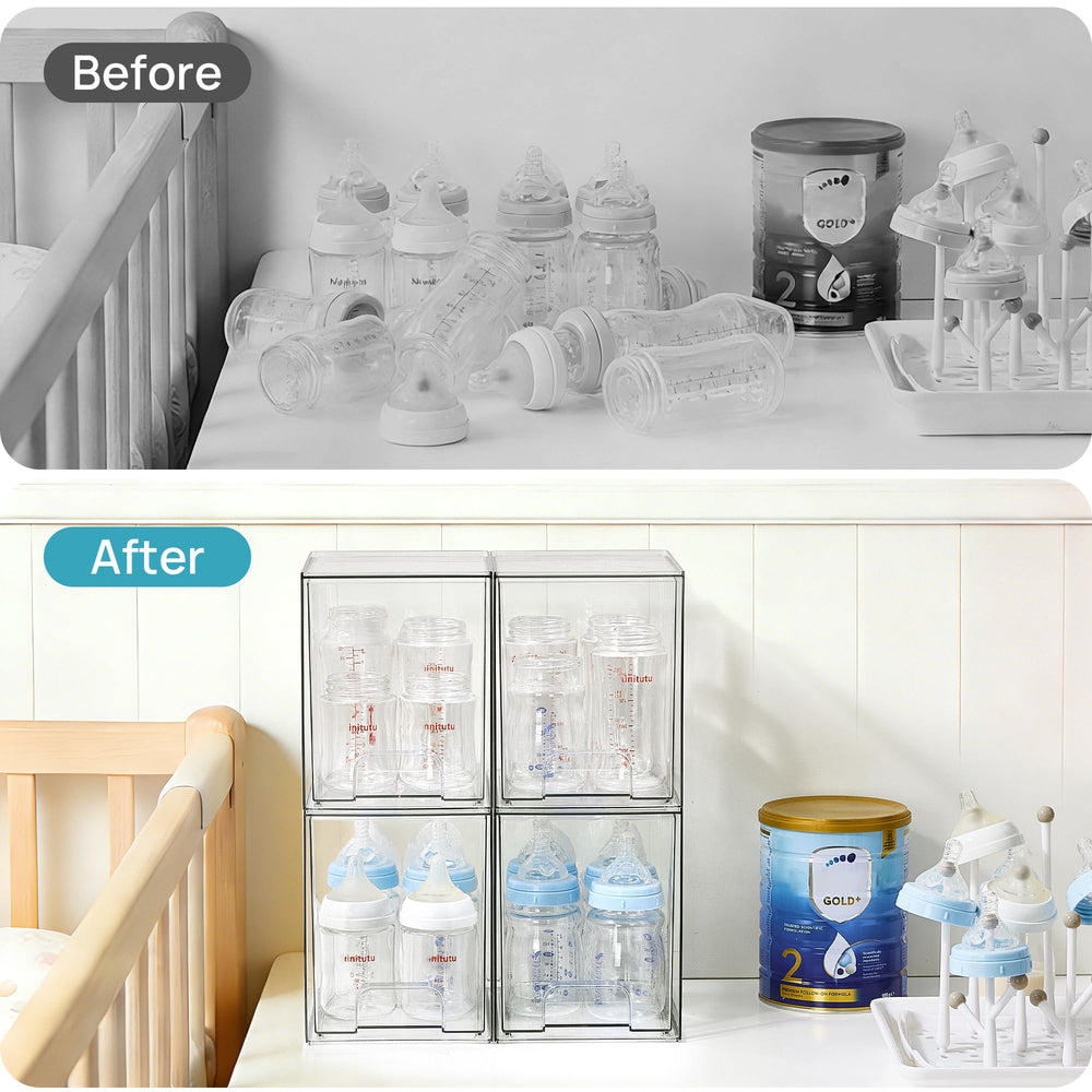 Vtopmart on kitchen countertop storing bottles and condiments for tidy surface benefit