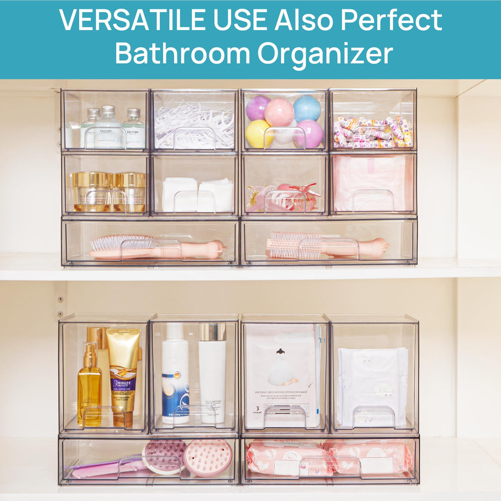Vtopmart size comparison with a 7-inch bottle illustrating fit for taller items benefit