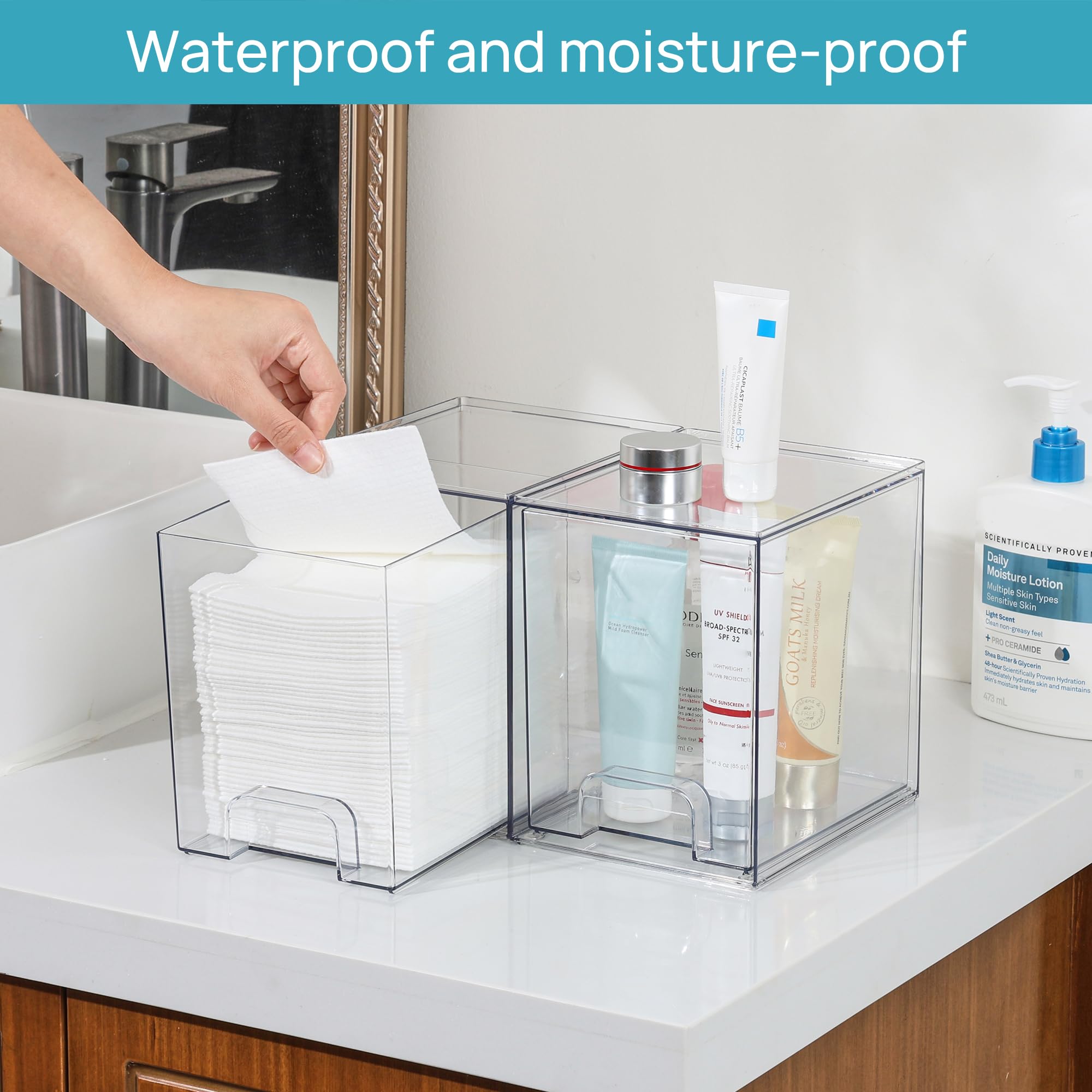 Vtopmart silicone non-slip pad detail preventing sliding and protecting surfaces benefit