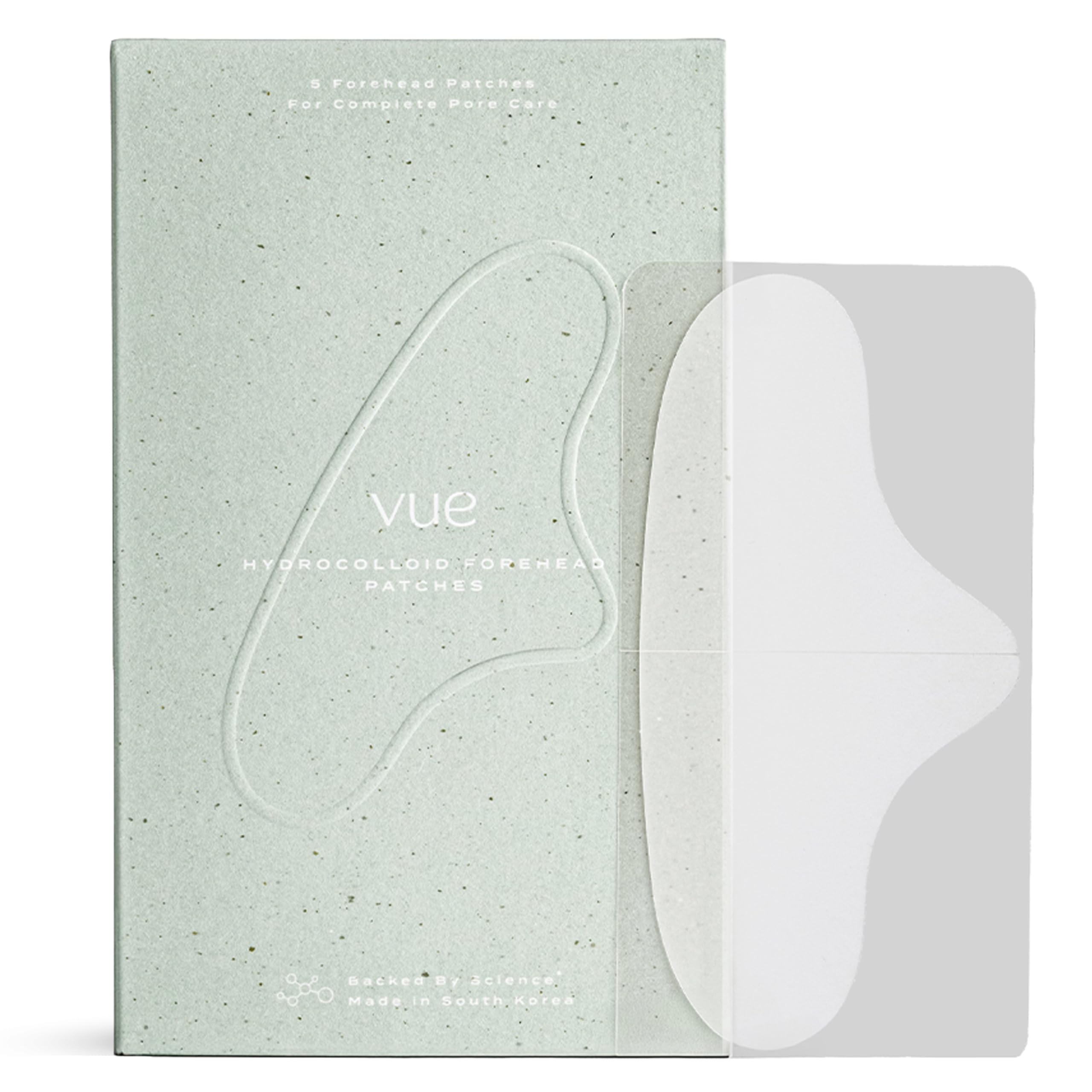Vue front packaging showing product and benefits on shelf