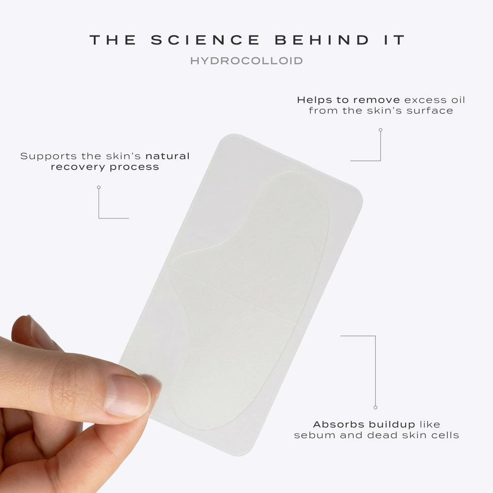 Vue detail of adhesive edge illustrating secure gentle hold