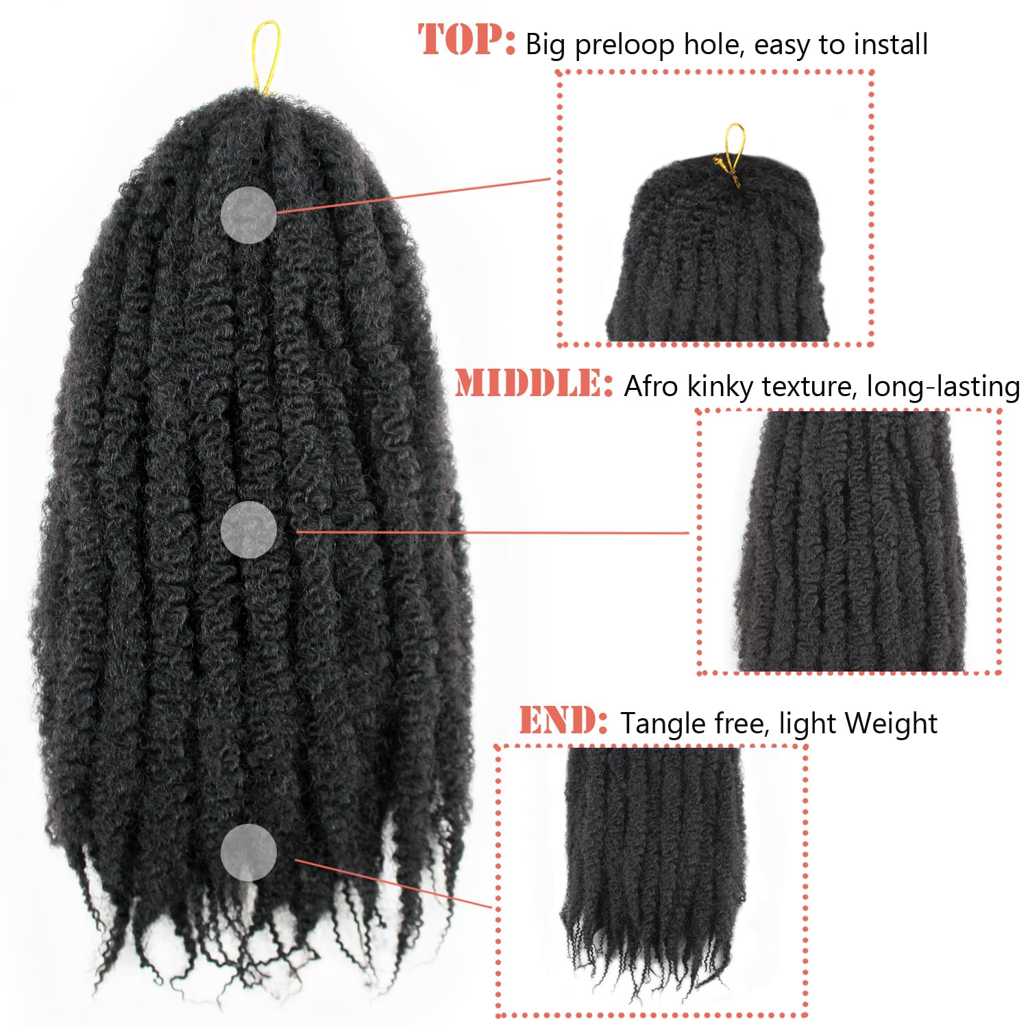 vustbeauty hair held against a ruler showing 24 inch length and scale