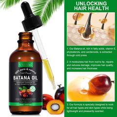 VXHDAG scalp massage with Batana oil demonstrating soothing hydration